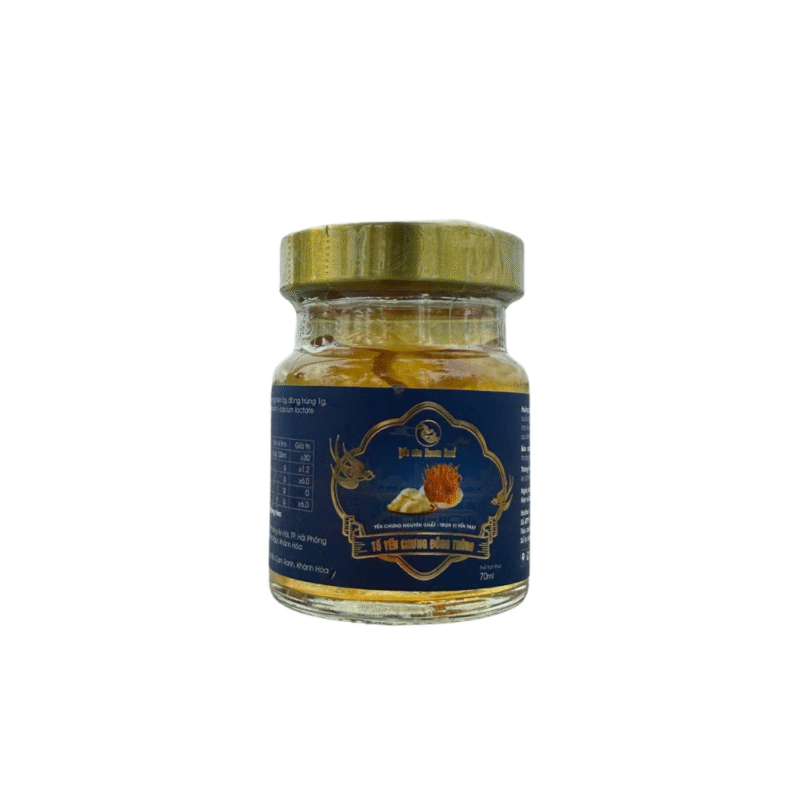 Tổ Yến Chưng Nguyên Chất -Yến Sào Dewis Nest hũ 70ml Vị Nấm Đông Trùng