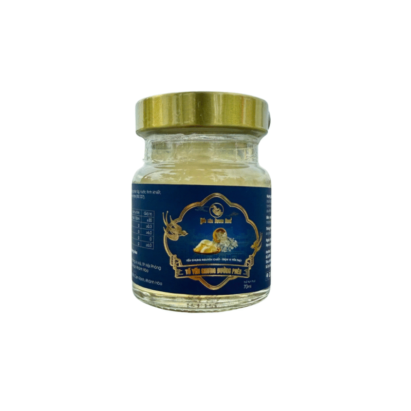 Tổ Yến Chưng Nguyên Chất -Yến Sào Dewis Nest hũ 70ml Vị Đường Phèn