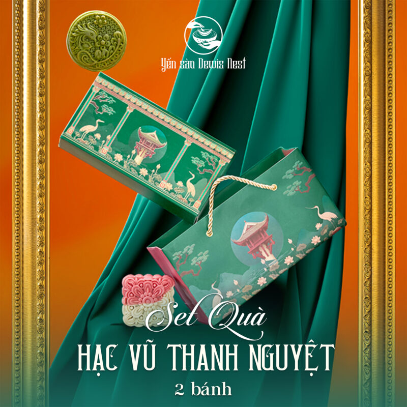 Hộp Quà Trung Thu Hạc Vũ Thanh Nguyệt – 2 Bánh