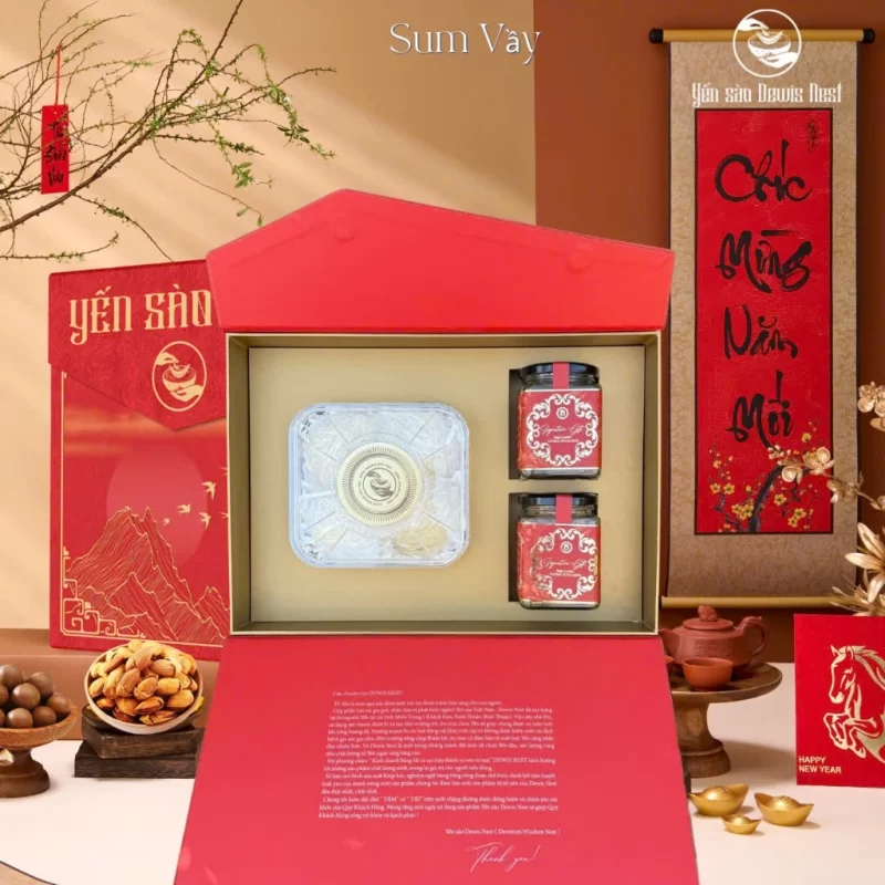 HỘP QUÀ TẾT XANH 2026 – SUM VẦY